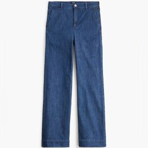 J.Crew Women Denim Straight Leg Medium Wash Size 30 Jean Modern Classic Normcore